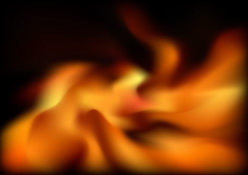 抽象的な炎のイラスト、火、炎13